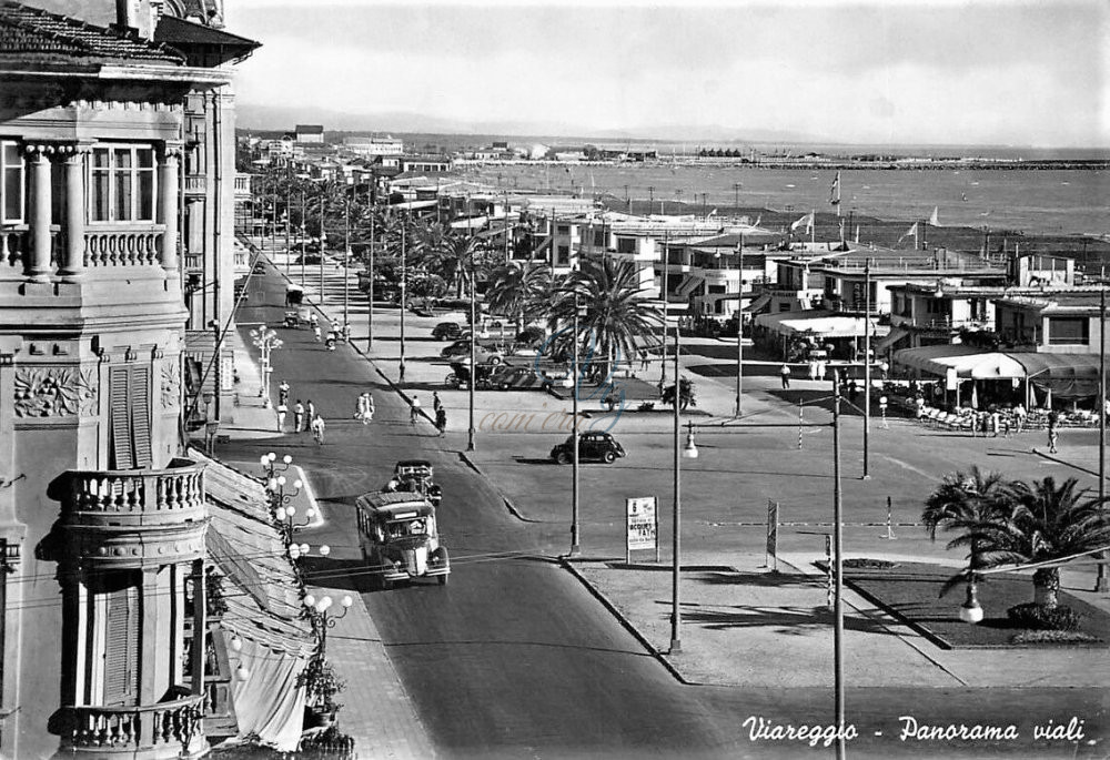Viali Lungomare Viareggio Anno 1962