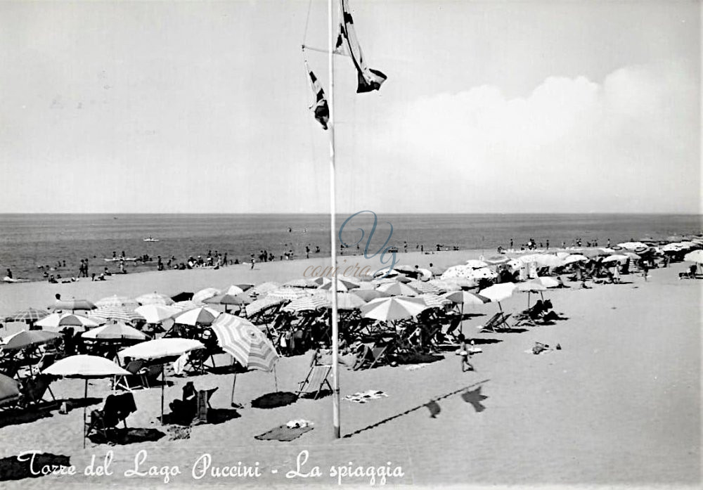 Spiaggia Viareggio Anno 1963