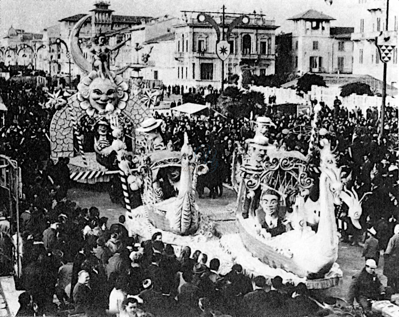 Acquarello veneziano Viareggio Anno 1964