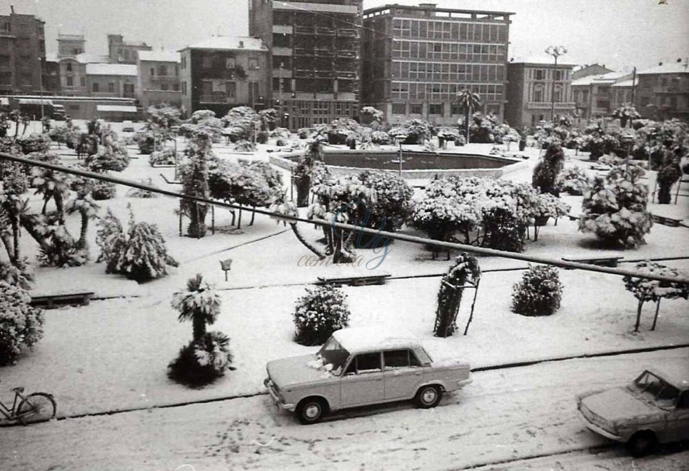 Nevicata Viareggio Anno 1968