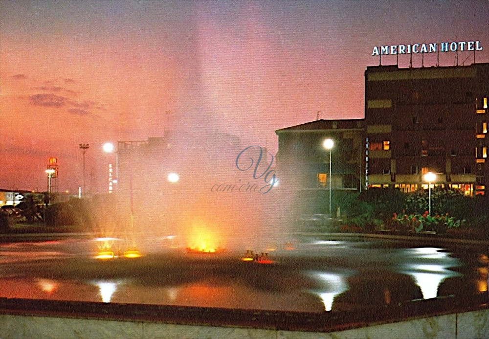 American hotel Viareggio Anni '70