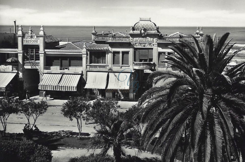 Bagni Tritone e Martinelli Viareggio Anni '70