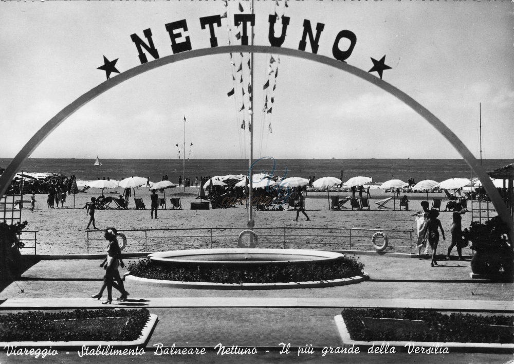 Bagno Nettuno Viareggio Anni '70