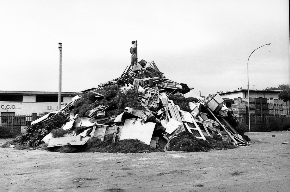 Catasta di legna Viareggio Anni '70