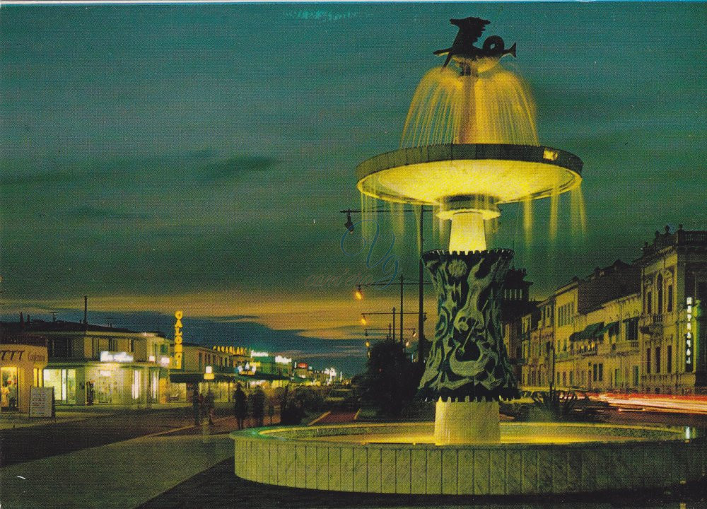 Fontana Le Quattro Stagioni Viareggio Anni '70