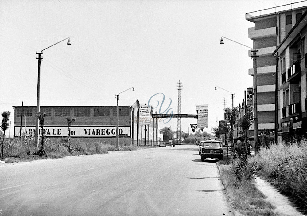 Hangar del Carnevale Viareggio Anni '70