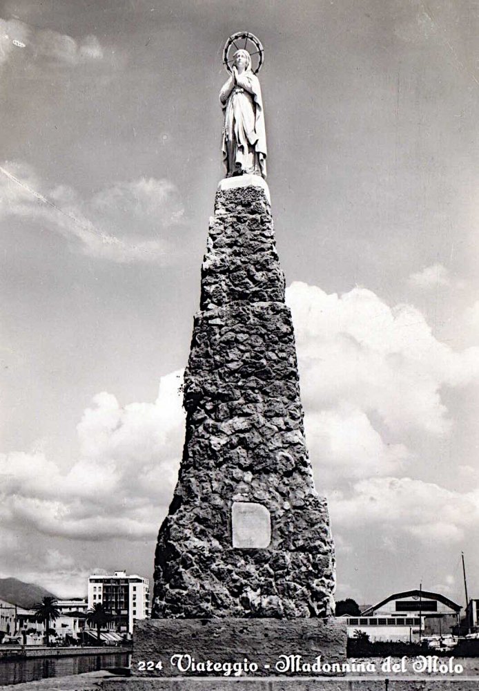 Madonnina del molo Viareggio Anno 1970