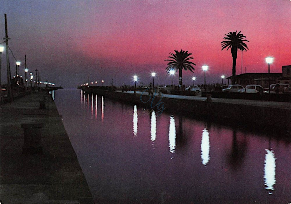 Molo di notte Viareggio Anni '70
