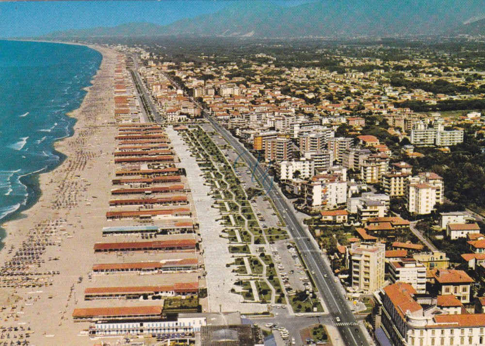 Panoramica Citta Giardino Viareggio Anni '70