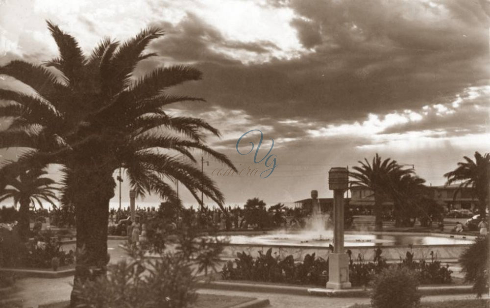 Piazza Mazzini Viareggio Anni '70