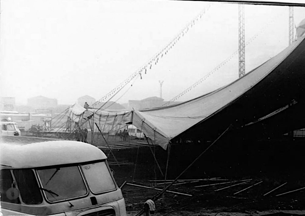 Tendone del Circo Viareggio Anni '70