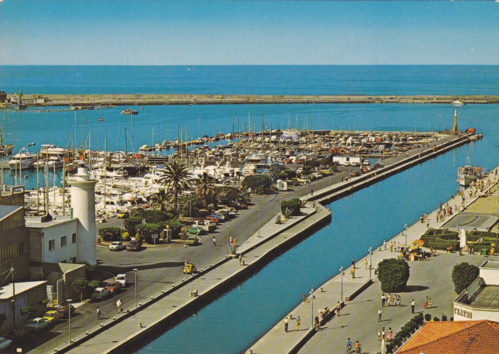 Veduta sul Burlamacca Viareggio Anni '70