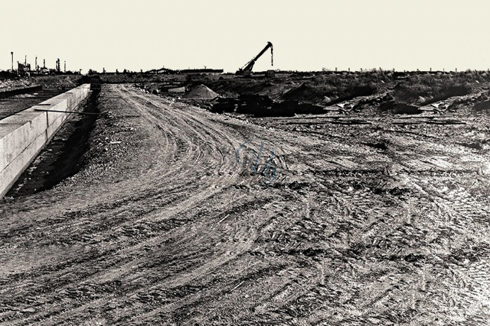 Lavori di banchimento Viareggio Anno 1971