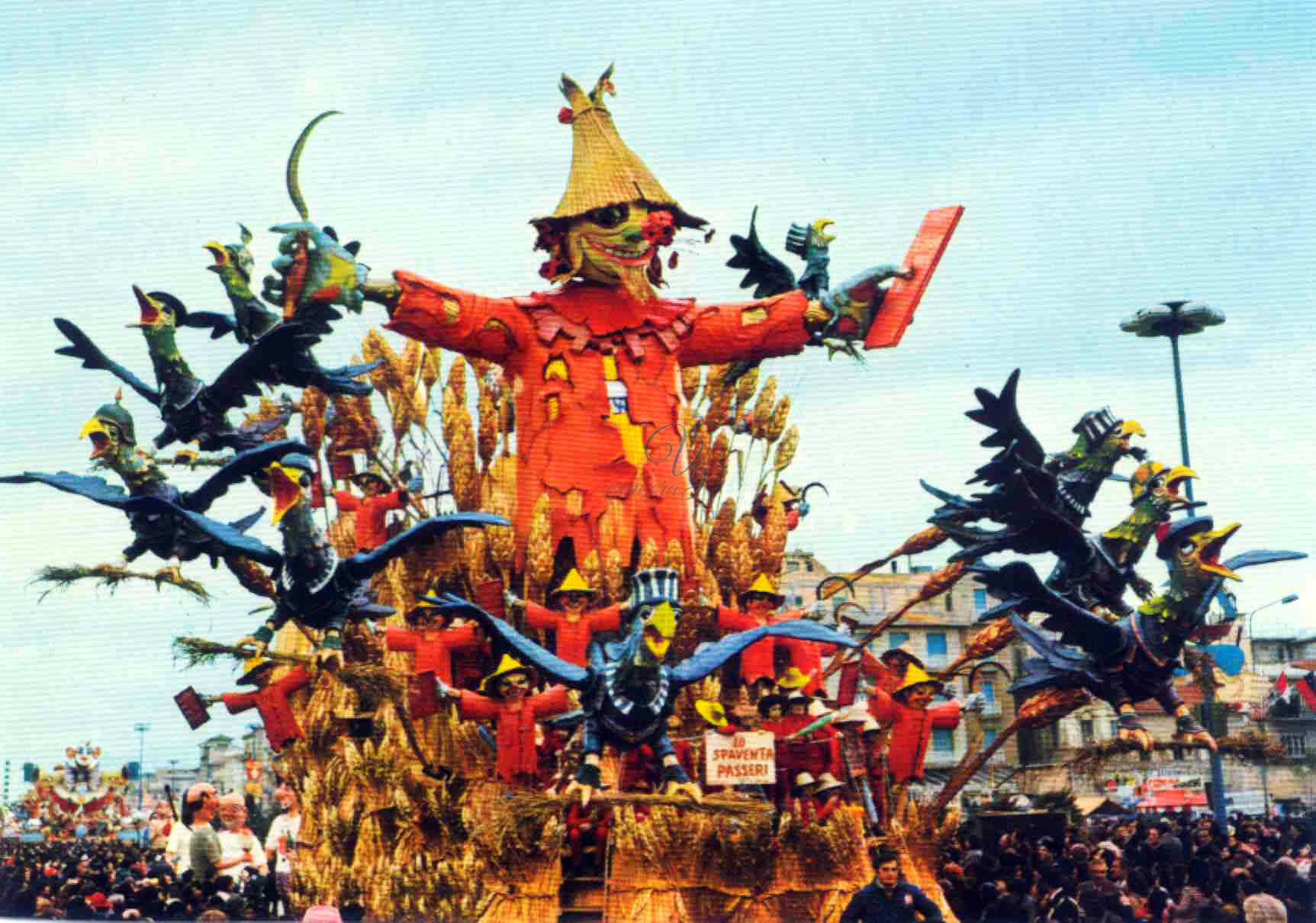 Lo spaventapasseri Viareggio Anno 1972