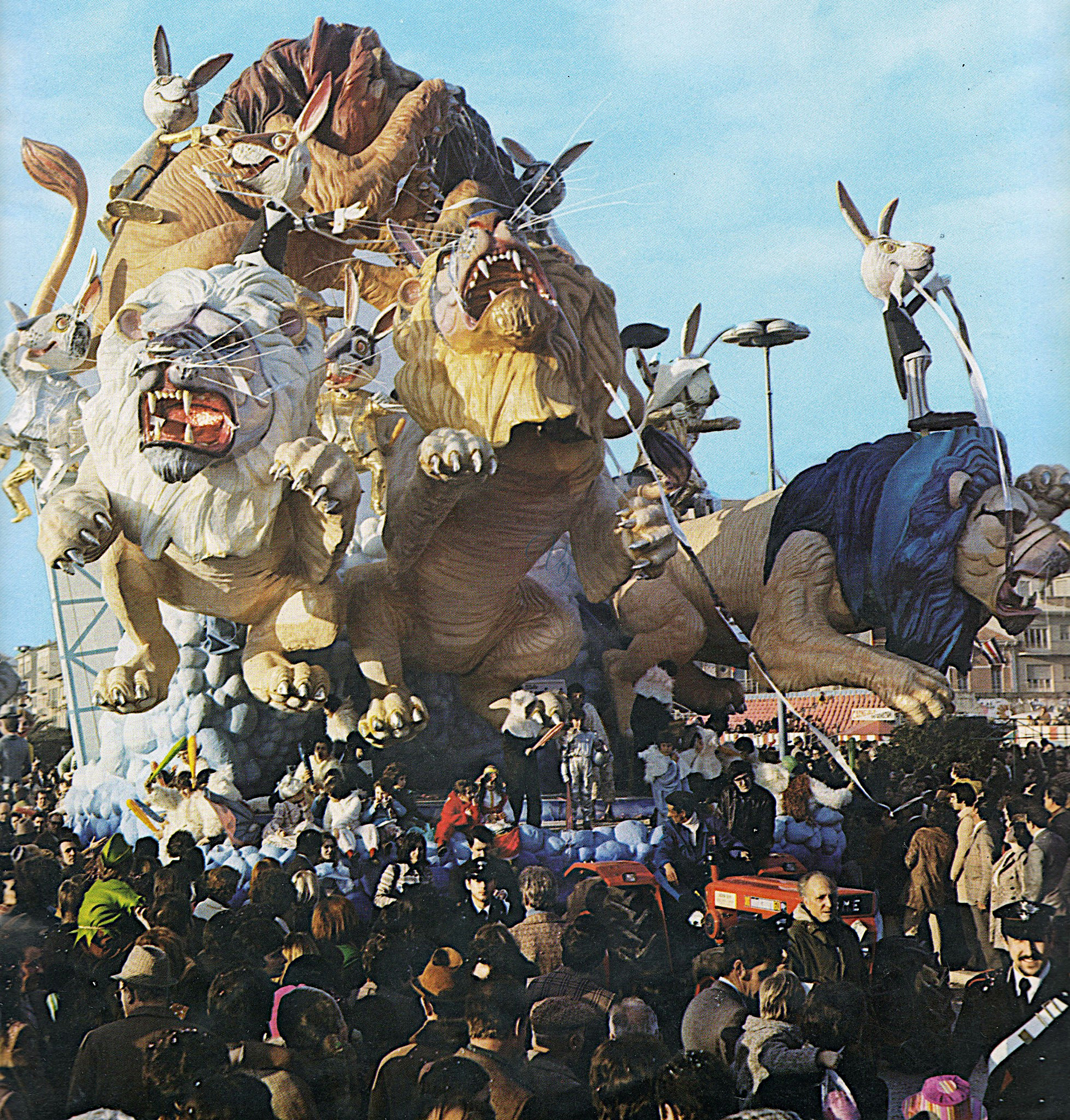 Conigli coraggiosi Viareggio Anno 1974