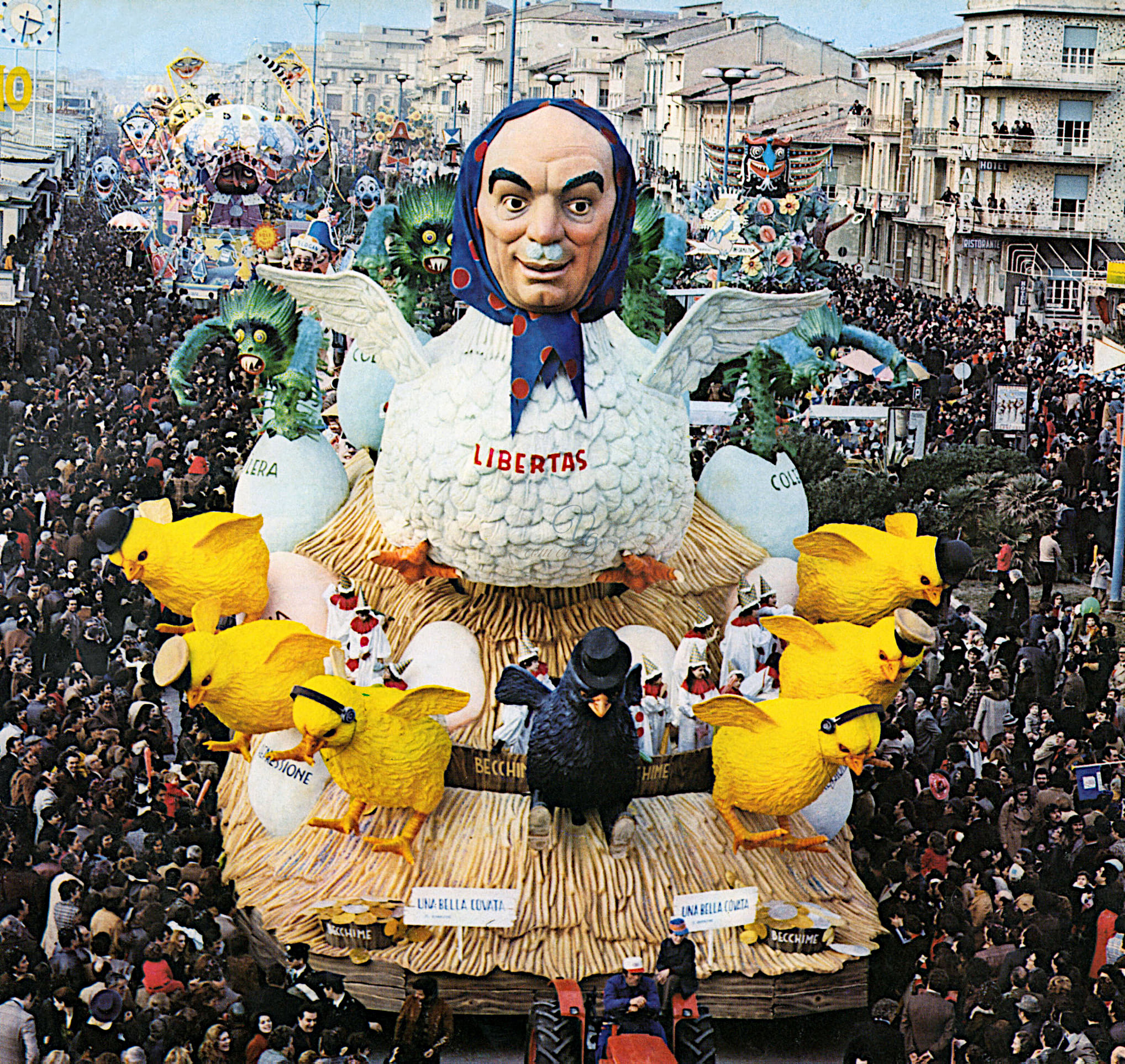 Una bella covata Viareggio Anno 1974