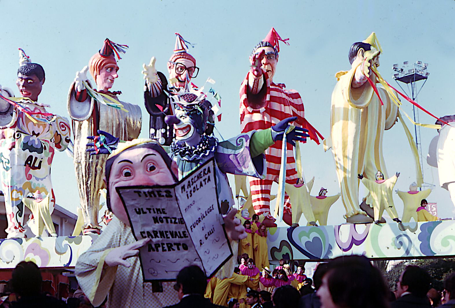 I grandi in maschera Viareggio Anno 1976