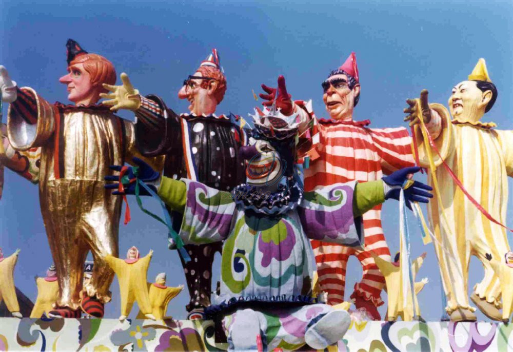 I grandi in maschera Viareggio Anno 1976