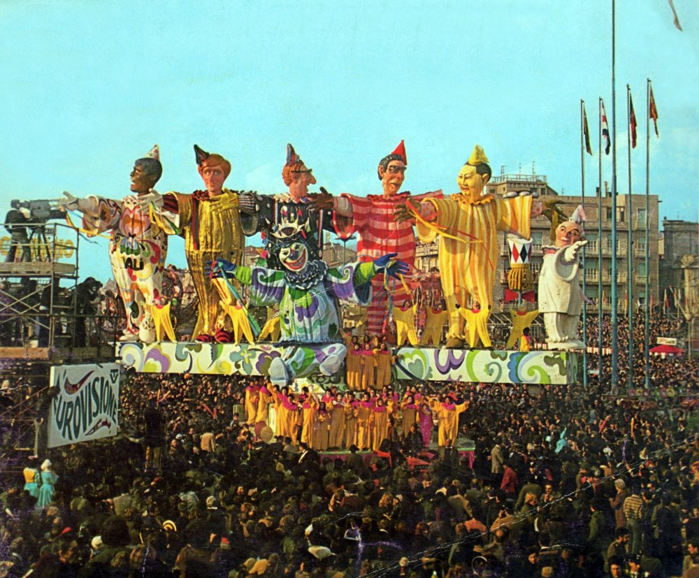 I grandi in maschera Viareggio Anno 1976
