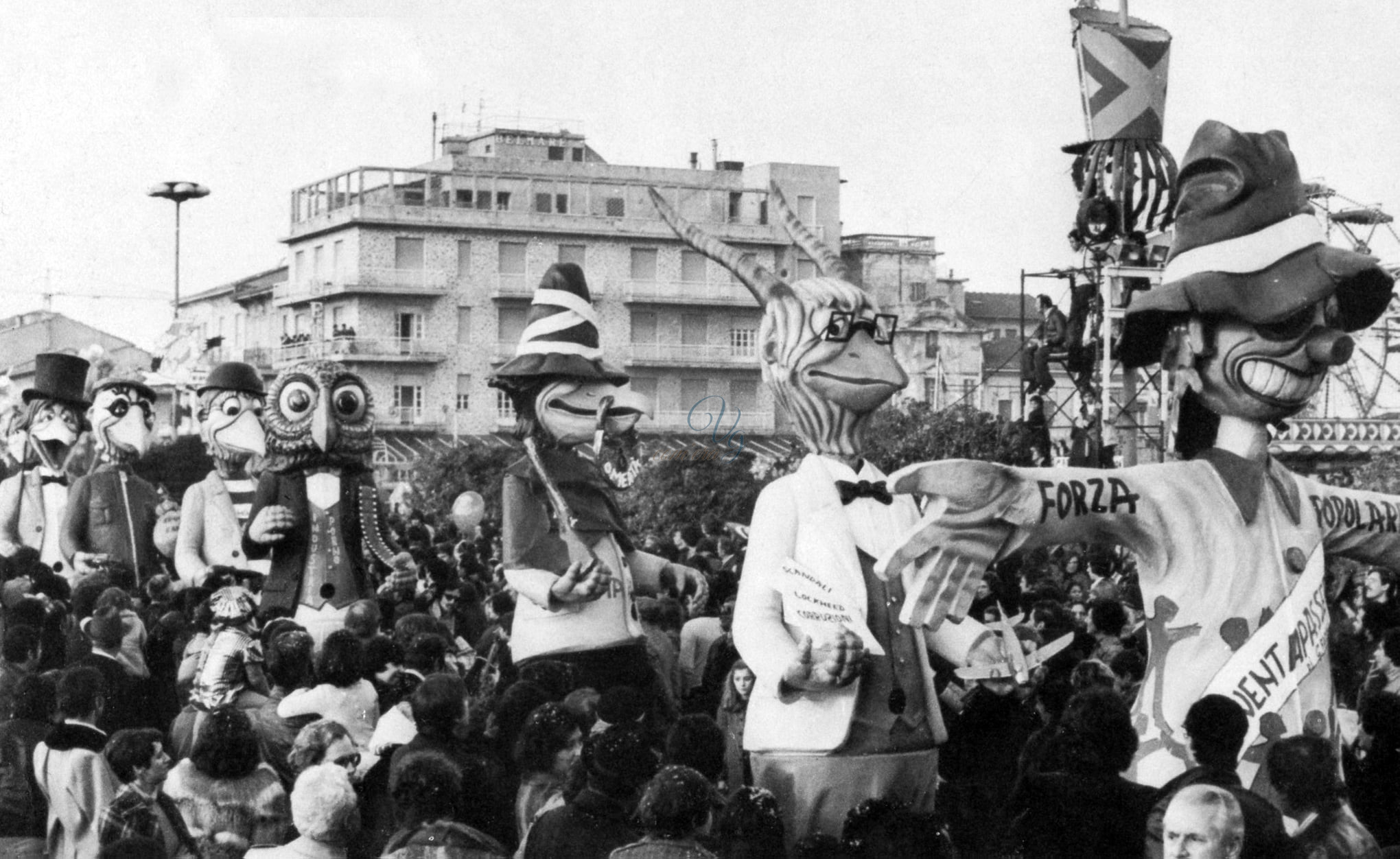 Lo spaventapasseri Viareggio Anno 1977