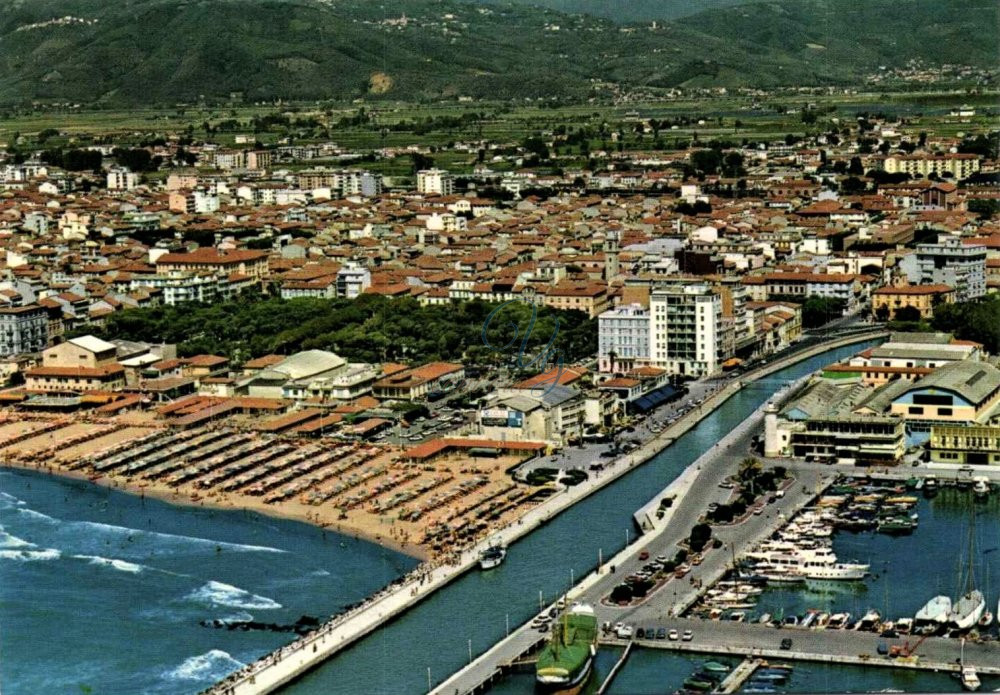 Panorama Viareggio Anno 1977