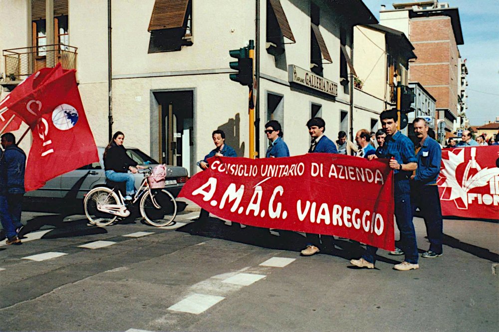 Manifestazione Viareggio Anni '80