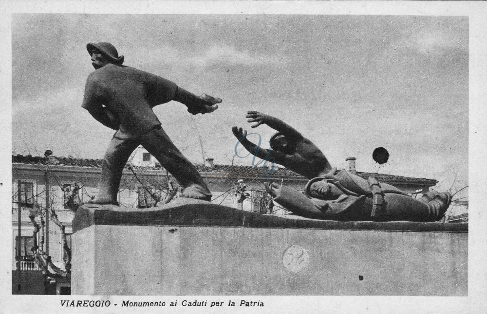 Monumento ai Caduti per la Patria Viareggio Anni '80