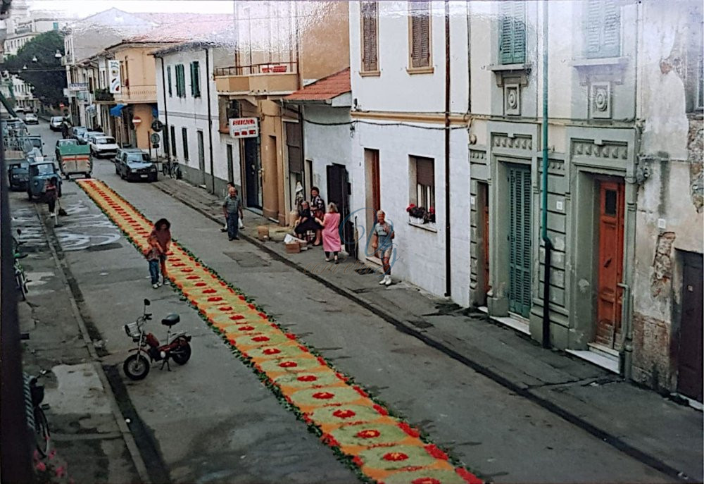 Preparazione Corpus Domini Viareggio Anni '80