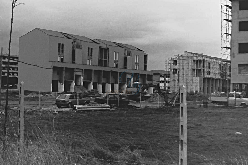 Quartiere Lenci in costruzione Viareggio Anni '80