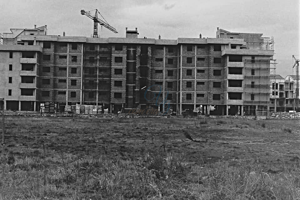Quartiere Lenci in costruzione Viareggio Anni '80