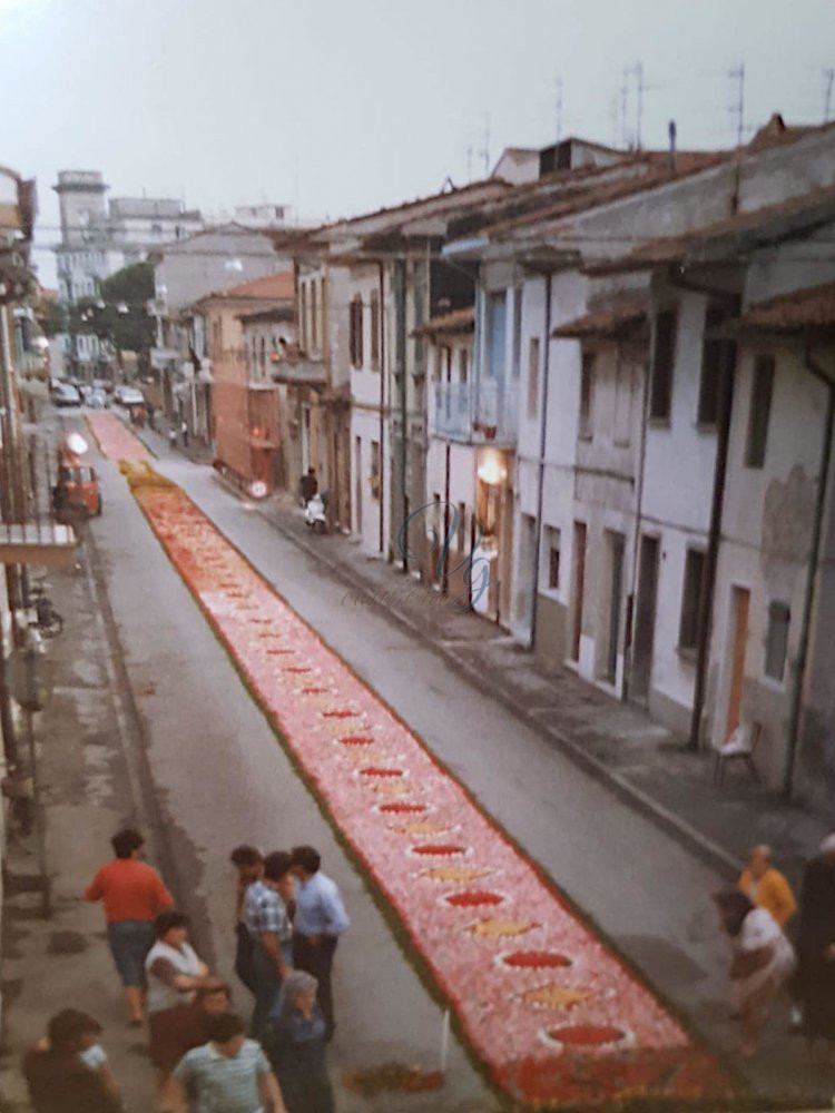 Tappeti Corpus Domini Viareggio Anni '80