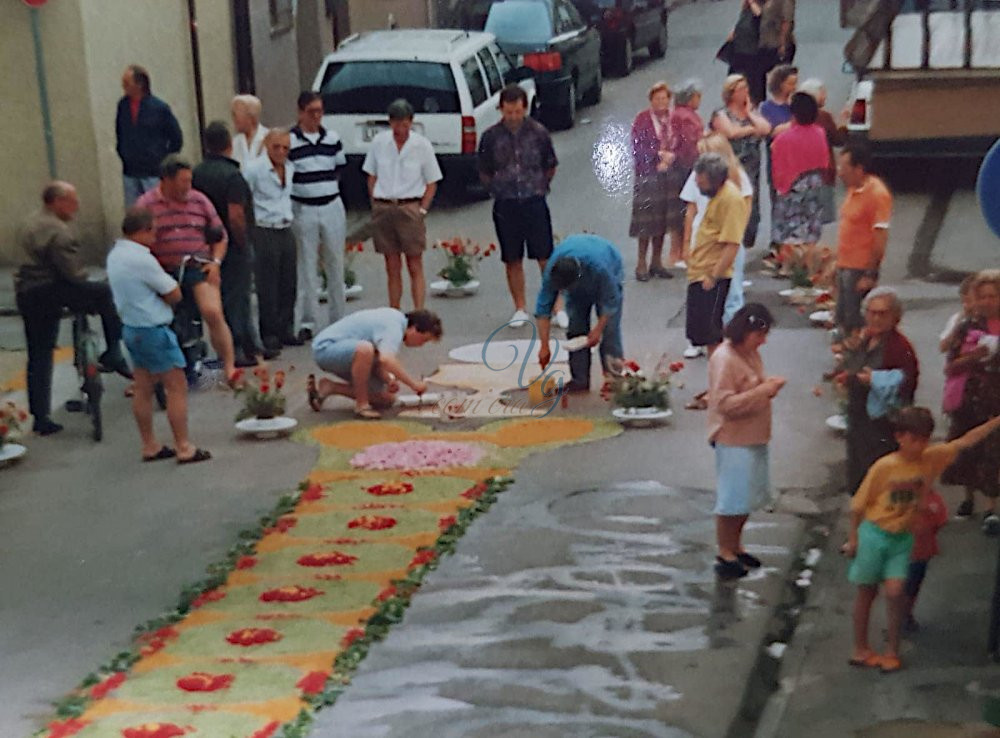 Tappeti per la processione Viareggio Anni '80