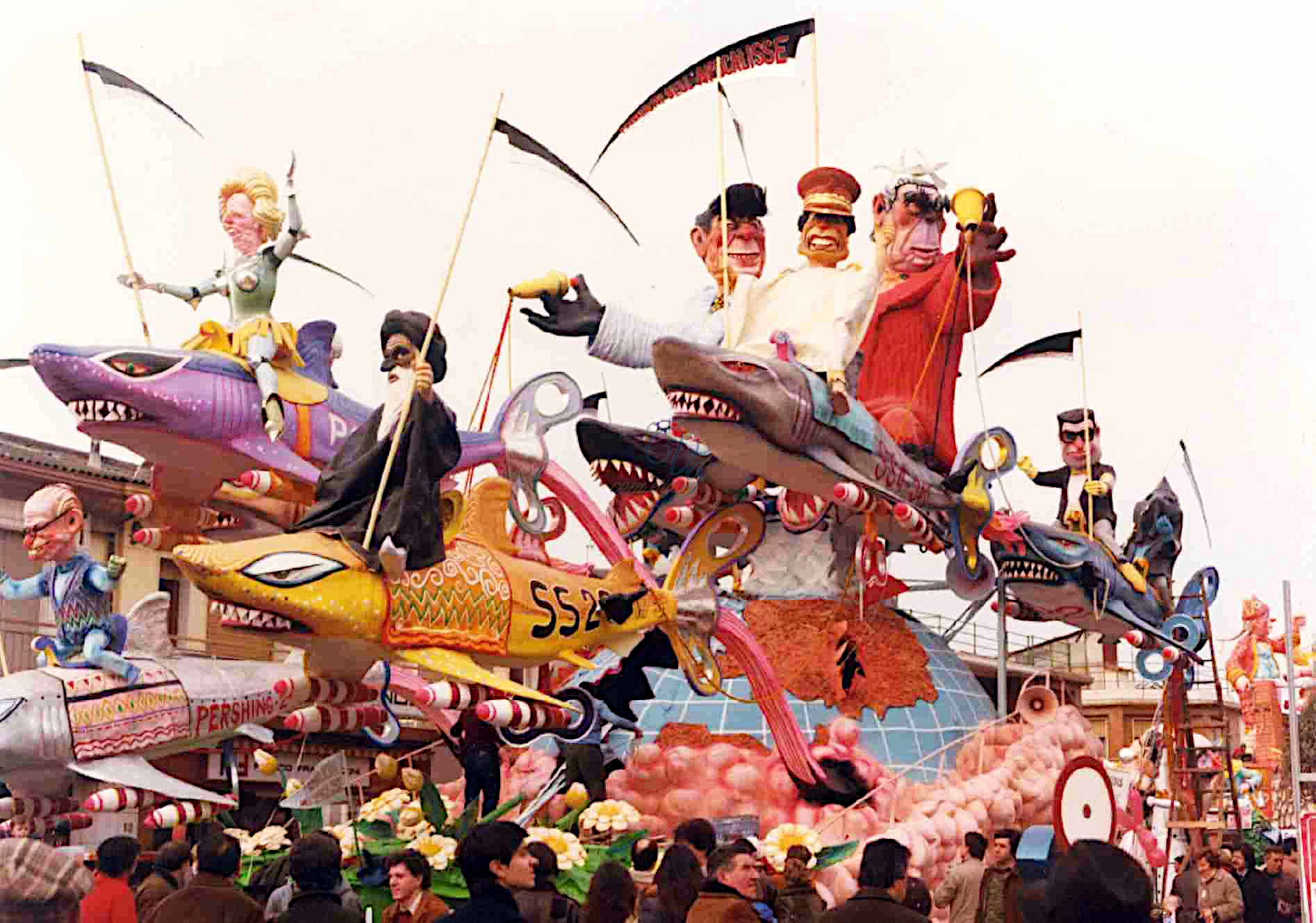 I cavalieri dell’apocalisse Viareggio Anno 1982