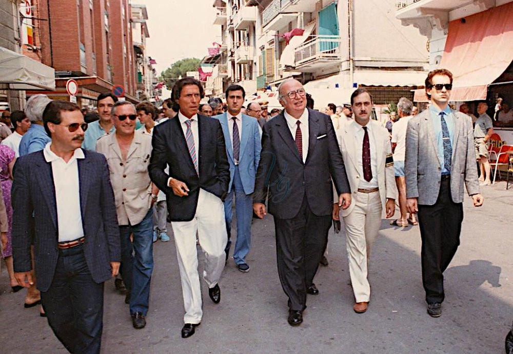 Barsacchi e Spadolini Viareggio Anno 1983