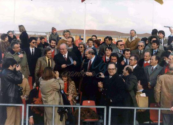 Spadolini e Craxi Viareggio Anno 1983