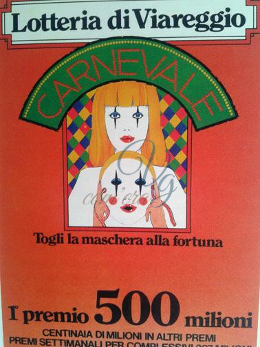 Lotteria di Carnevale Viareggio Anno 1984
