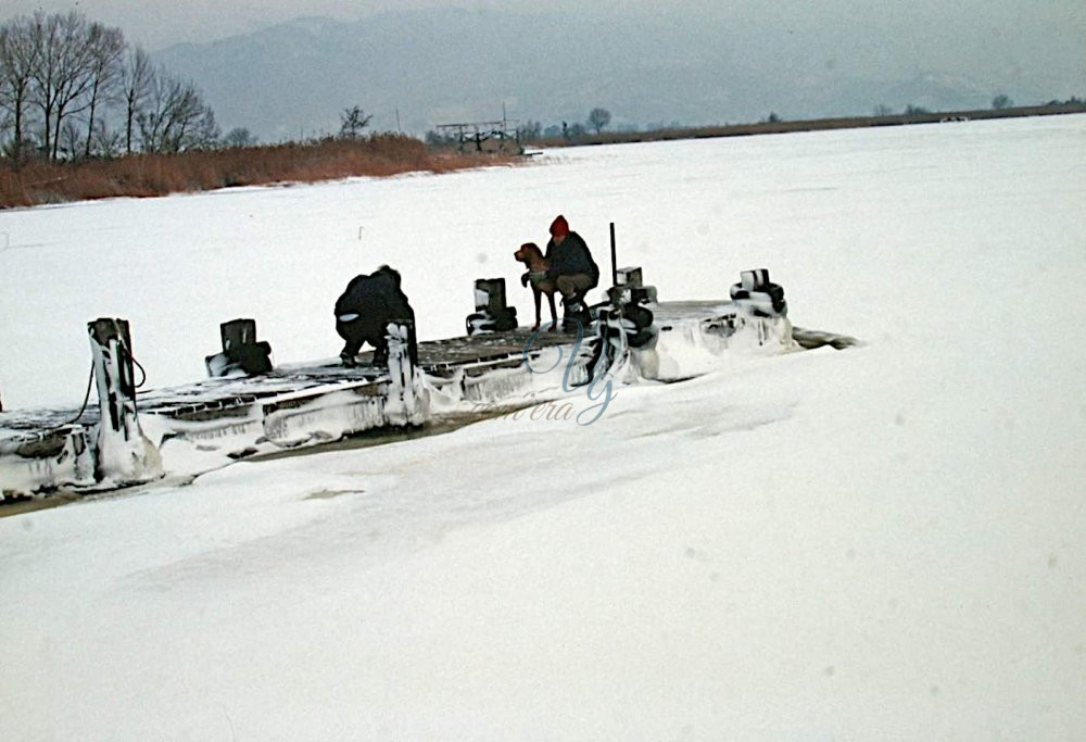 Lago ghiacciato Viareggio Anno 1985