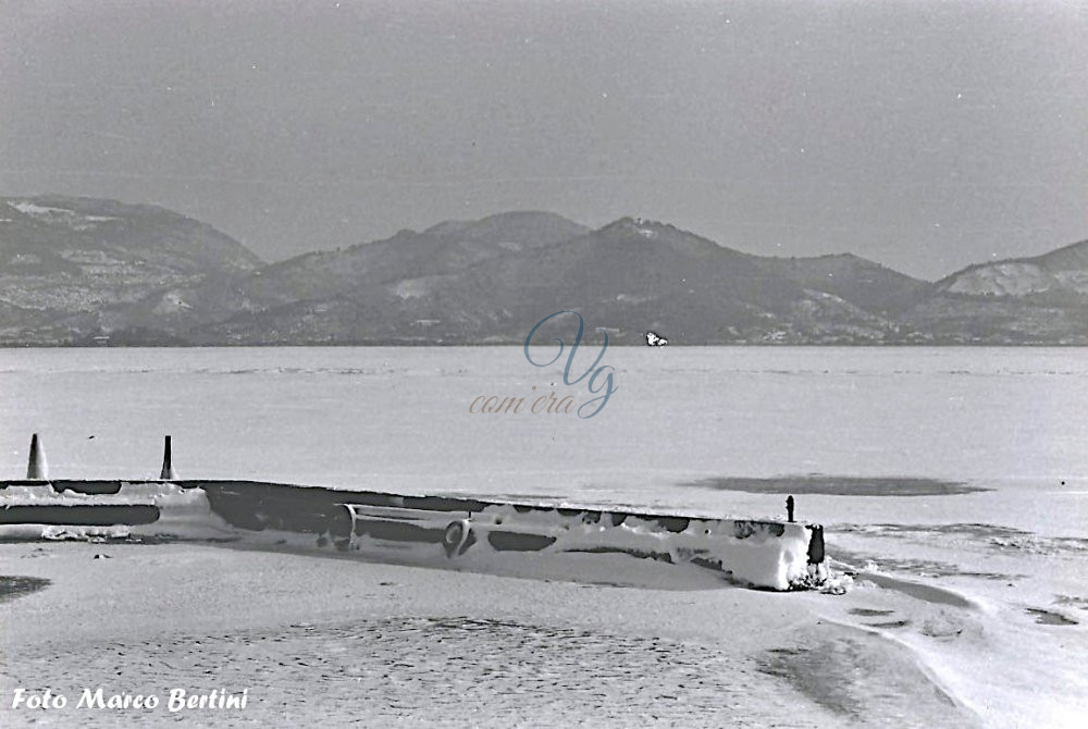 Lago ghiacciato Viareggio Anno 1985