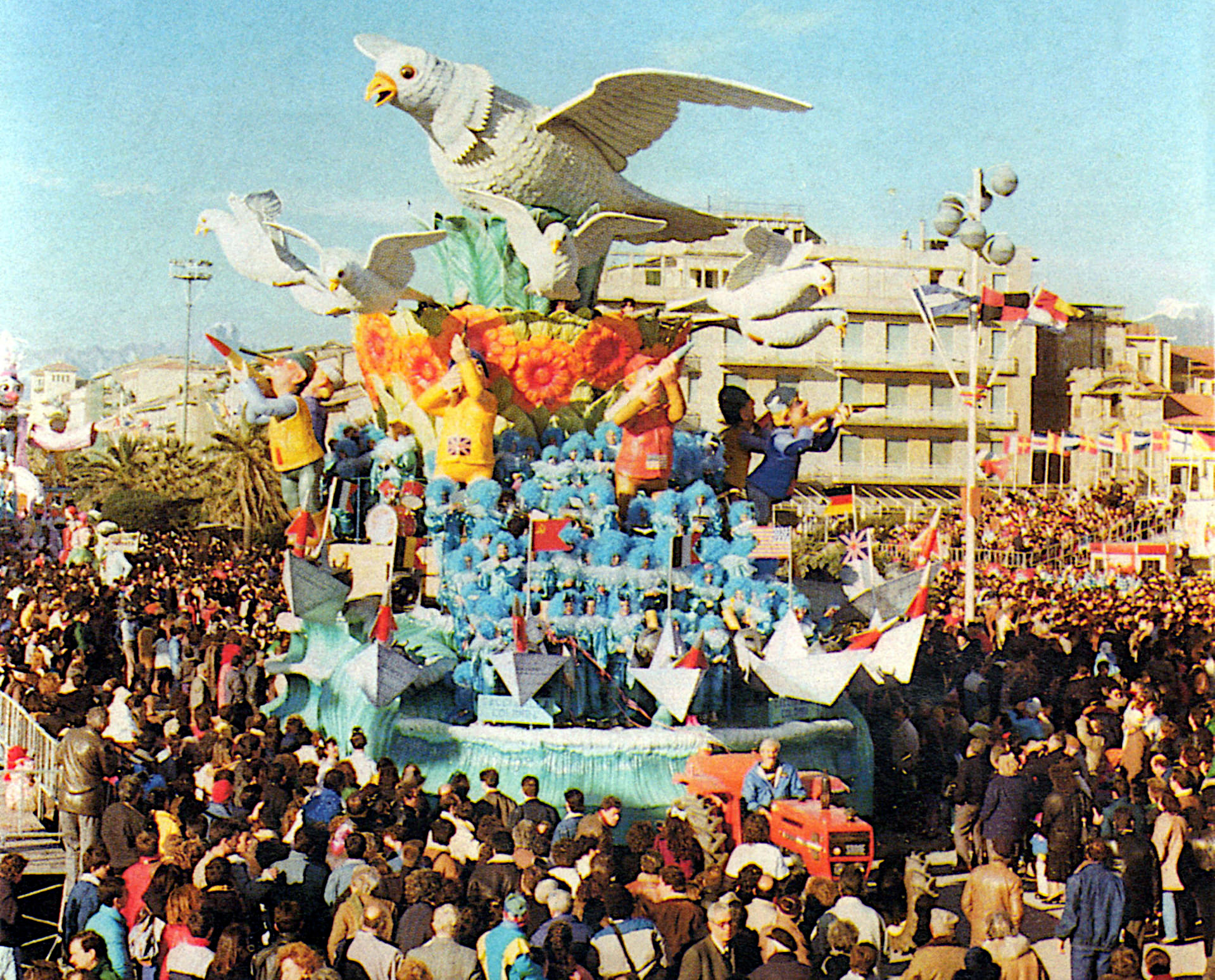 Caccia alla colomba Viareggio Anno 1988