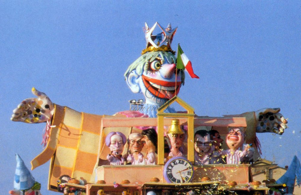 Carnevale nel cassetto Viareggio Anno 1989