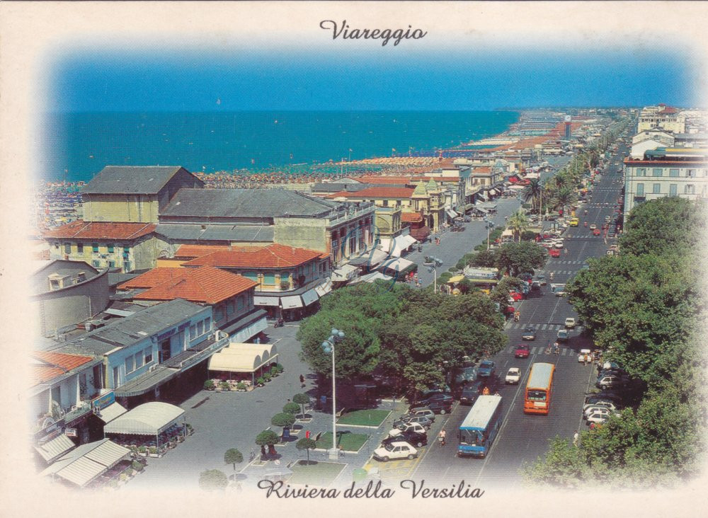 Viale a mare Viareggio Anni '90