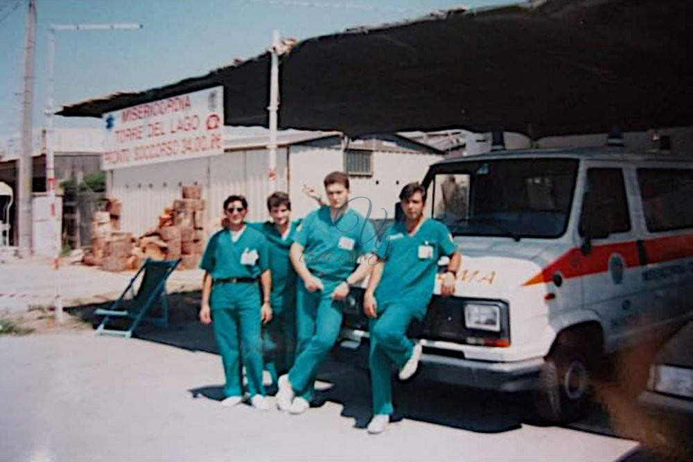 Distaccamento estivo Misericordia Viareggio Anno 1993