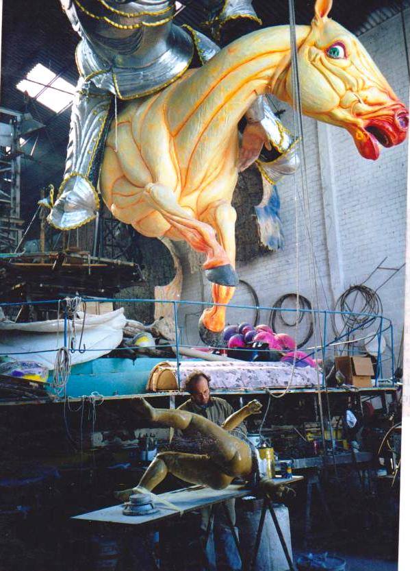 San Giorgio e il drago Viareggio Anno 1994