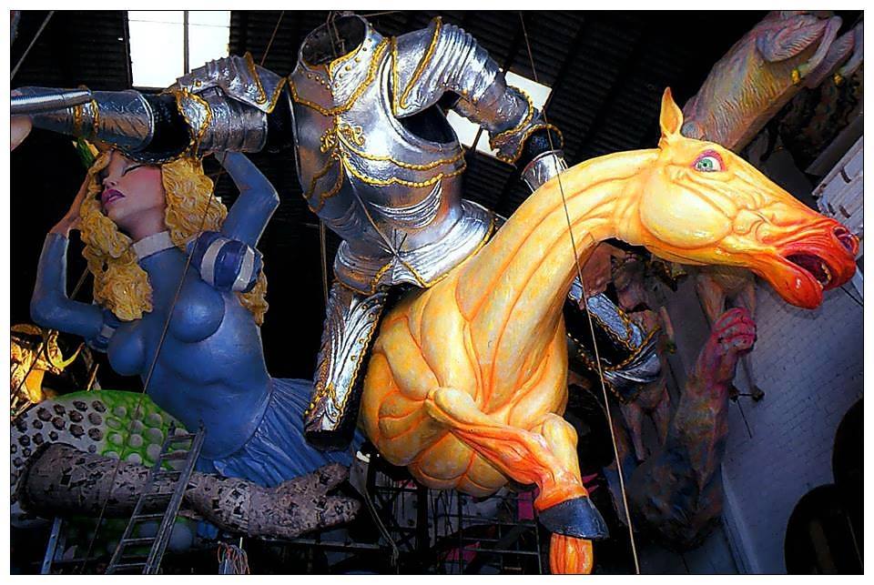 San Giorgio e il drago Viareggio Anno 1994