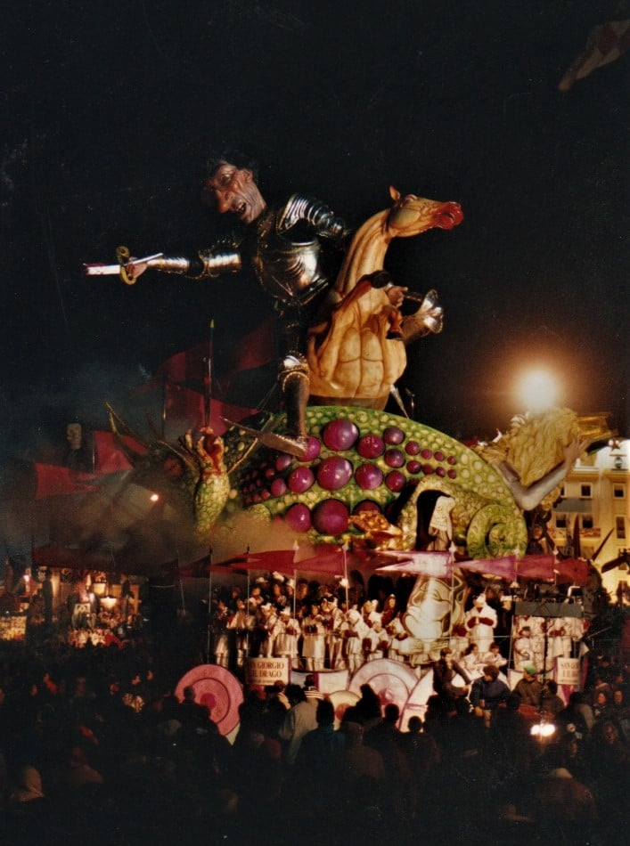 San Giorgio e il drago Viareggio Anno 1994