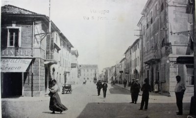 via San Fracesco ang Veneto - Anno 1911