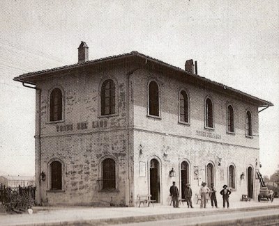 Stazione ferroviaria - Anno 1929