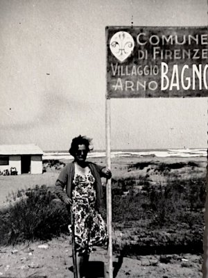 Ingresso villaggio Arno - Anni '60