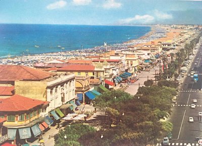 Panoramica Passeggiata e Spiaggia - Anni '60