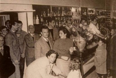 Inaugurazione bar Ferracciolo - Anno 1962